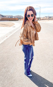 The Justeen Fringe Jacket