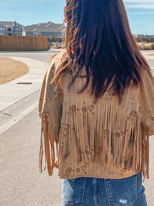 The Justeen Fringe Jacket