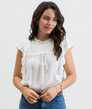 Load image into Gallery viewer, The Frankie Drape Sleeve Woven Top
