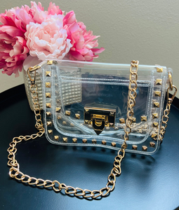 Preorder: Clear Studded Gameday Bag