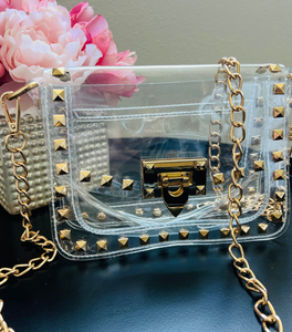 Preorder: Clear Studded Gameday Bag