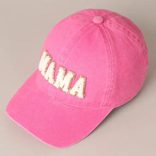 Load image into Gallery viewer, PREORDER: Mama Chenille Letter Patch Baseball Cap in Five Colors
