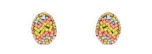 Beaded Egg Studs