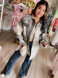 PREORDER: Mika Sequin Shacket