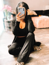 Load image into Gallery viewer, PREORDER: Linden Luxury Lounge Set in Black
