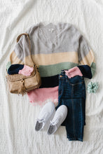 Load image into Gallery viewer, Deliah Distressed Sweater

