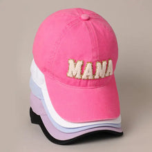 Load image into Gallery viewer, PREORDER: Mama Chenille Letter Patch Baseball Cap in Five Colors
