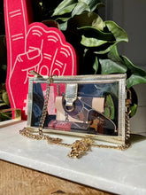 Load image into Gallery viewer, PREORDER: The Emma Gameday Metallic Clear Purse
