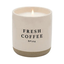 Load image into Gallery viewer, Cream Stoneware Soy Candles in Various Scents
