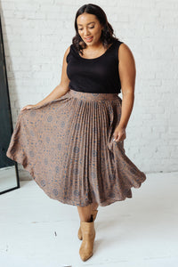 The Reagan Pleated Skirt