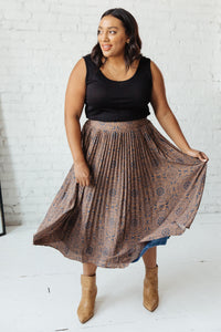 The Reagan Pleated Skirt