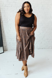 The Reagan Pleated Skirt