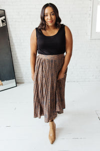 The Reagan Pleated Skirt