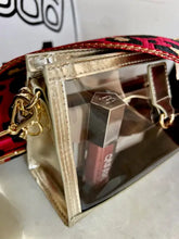 Load image into Gallery viewer, PREORDER: The Emma Gameday Metallic Clear Purse
