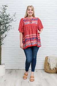 The Dolly Paisley Tunic