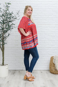 The Dolly Paisley Tunic