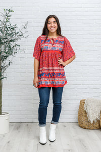 The Dolly Paisley Tunic