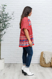 The Dolly Paisley Tunic