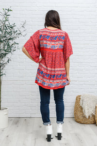 The Dolly Paisley Tunic