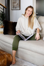 Load image into Gallery viewer, The Naomi Oversized Hoodie in Tan
