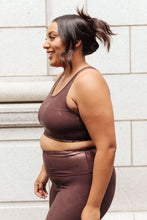 Load image into Gallery viewer, Ava Sports Bra In Burgundy
