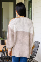 Load image into Gallery viewer, Carry On For Love Color Block Knit Cardigan
