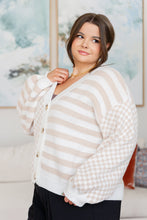 Load image into Gallery viewer, Check That Line Cardigan
