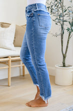 Load image into Gallery viewer, Christina Fringed Pocket Slim Fit Jeans
