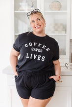 Load image into Gallery viewer, Coffee Fanatic Graphic Tee

