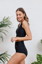 Load image into Gallery viewer, Come Sail Away Swim Bottoms In Black
