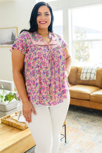 Load image into Gallery viewer, Hopelessly Devoted Floral Blouse
