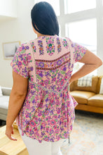 Load image into Gallery viewer, Hopelessly Devoted Floral Blouse
