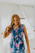 Load image into Gallery viewer, The Carmen Floral Cap Sleeve Blouse
