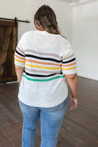 The Mia Retro Striped Top