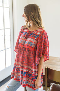 The Dolly Paisley Tunic