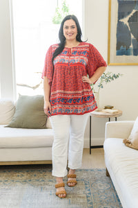 The Dolly Paisley Tunic