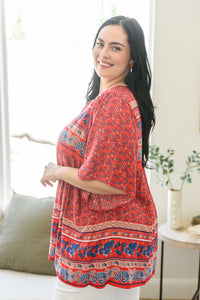 The Dolly Paisley Tunic