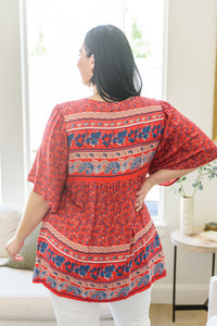 The Dolly Paisley Tunic