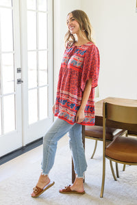 The Dolly Paisley Tunic