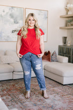 Load image into Gallery viewer, Twist &amp; Shout Front Knot Top
