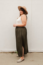 Load image into Gallery viewer, Get Away Maxi Skirt in Olive
