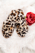 Load image into Gallery viewer, Girls Night In Animal Print Slippers
