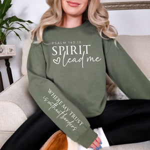 PRESELL PARTY: Spirit Lead Me Graphic Sweatshirt in Four Colors