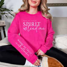 Load image into Gallery viewer, PRESELL PARTY: Spirit Lead Me Graphic Sweatshirt in Four Colors
