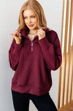 Load image into Gallery viewer, Handle That Half Zip Pullover
