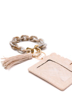 Load image into Gallery viewer, Hold Onto You Wristlet Wallet in Cream
