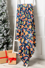 Load image into Gallery viewer, Holiday Fleece Blanket in Dino Cookie
