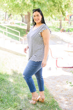 Load image into Gallery viewer, Hot Shot Striped Top
