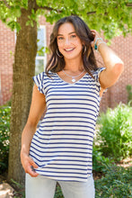 Load image into Gallery viewer, Hot Shot Striped Top
