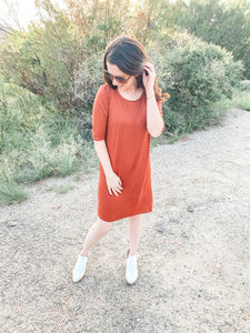 Right Time T-Shirt Dress